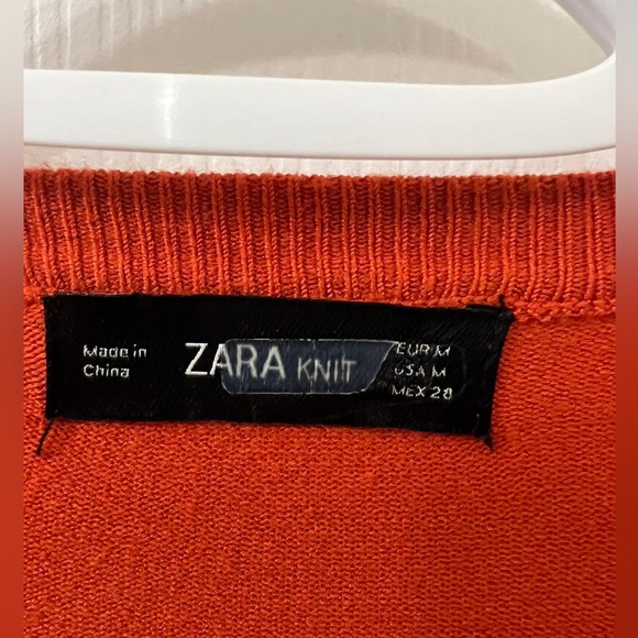 Zara size M orange color - Picture 5 of 7